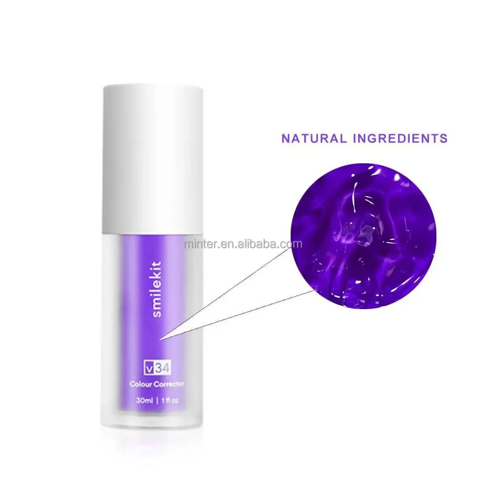 POLANDSHOPY™ PURPLESHINE-SMILE KIT – Odkryj Sekret Hollywoodzkiego Uśmiechu w Kilka Dni!